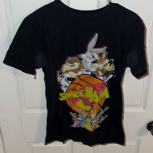 Black Space Jam adult medium t-shirt in great condition